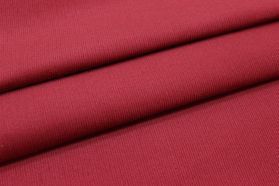 Микровельвет с эластаном цв.Винтажный кораллово-красный, ш.1.46м, хлопок-70%, эластан-30%