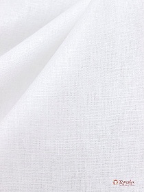 Мерный лоскут (ткань в отрезах) - Бязь цв.Белый, ГОСТ, ш.1.5м, хлопок-100% ,140гр/кв.м, Кр.Октябрь