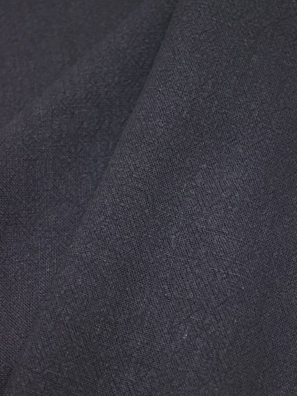 Крапива Рами (Ramie) с хлопком цв.Темный графитово-серый, СОРТ2, ш.1.37м, крапива-50%, хлопок-50%