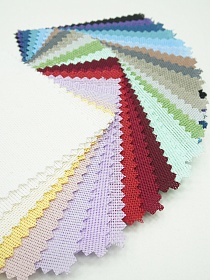 Комплект образцов "Рогожка однотонная" №1