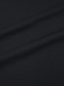 Кашкорсе цв.Черный, ш.1,08м (0.54м*2 чулок), Карде, хлопок-95%, лайкра-5%, 220гр/м.кв