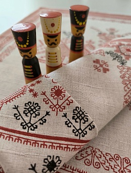 Салфетки из полульна "Лошадки"