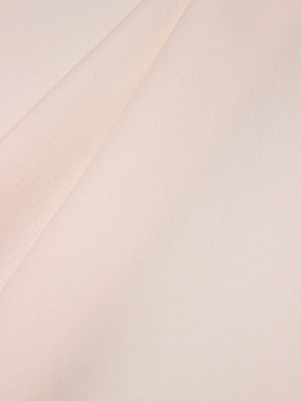 Сатин цв.Бледный розово-персиковый, ш.2.2м, хлопок-100%, 135гр/м.кв