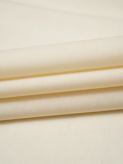 Вышитая ткань "Ажурная капель по кайме" цв.экрю, СОРТ2, ш.1.3м, хлопок-100%, 110гр/м.кв