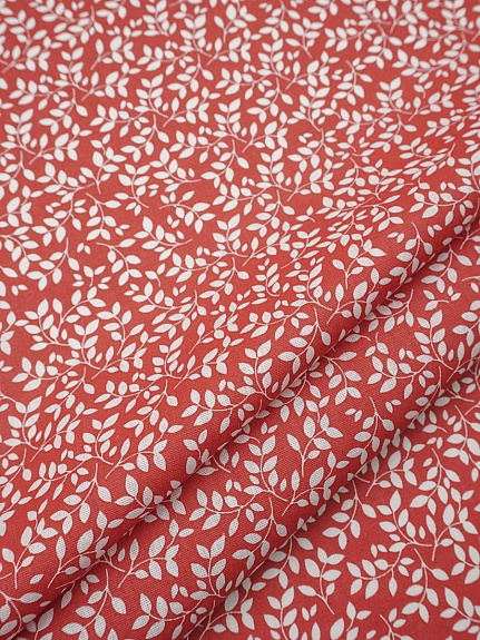 Бязь "Галатея" цв.красный, ш.1.5м, хлопок-100%,120гр/м.кв