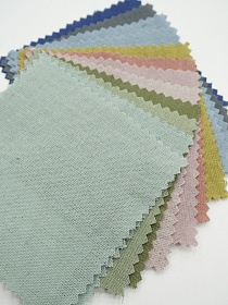 Комплект образцов "Полулен постельный с эффектом мятости, лен 30%, хлопок 70%,  ш.2.15м