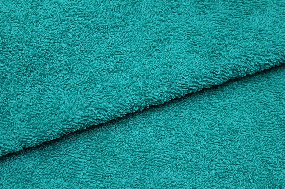 Махровая ткань цв.Светлый изумруд, ш.1.5м, хлопок-100%, 350гр/м.кв