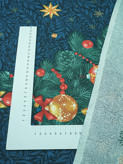 Рогожка "Сияние праздника", ш.1.5м, хлопок-100%, 165гр/м.кв