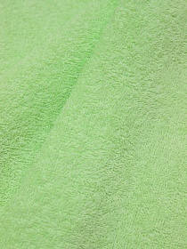 Махровая ткань цв.Бледно-салатовый, ш.1.5м, хлопок-100%, 350гр/м.кв 