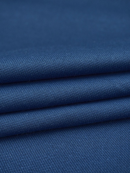 Рогожка цв.Этнографический синий, ш.1.5м, хлопок-100%, 150гр/м.кв