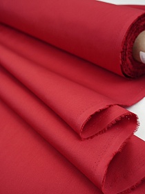 Импортный хлопок цв.Красно-бордовый, ш.1.55м, хлопок-100%, 115гр/м.кв