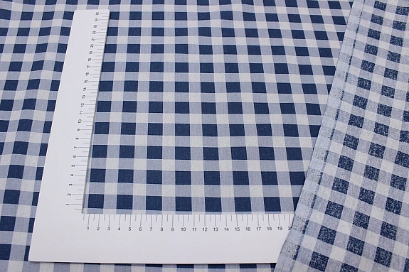 Поплин "Ягодное ассорти - клетка", (комп), ш.2.2м, хлопок-100%, 110гр/м.кв