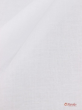 Батист цв.Белый (отбеленный), ш.1.5м, хлопок-100%, 80гр/м.кв