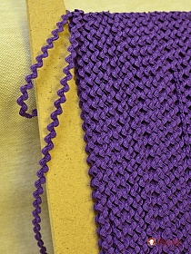 Вьюнчик цв.фиолетовый, 6мм, п/э-100%