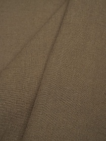 Полулен костюмный с эффектом мятости цв.Бежево-коричневый, СОРТ2, ш.1.5м, хлопок-70%, лен-30%
