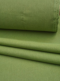 Бязь цв.Кленово-зеленый, СОРТ2, ш.1.5м, хлопок-100%, 142гр/м.кв