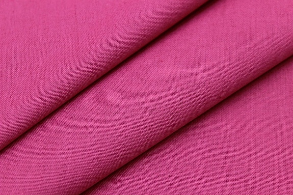 Полулен (жгутовое окрашивание) цв.Бледная фуксия, ш.1.5м, лен-30%, хлопок-70%, 140гр/м.кв