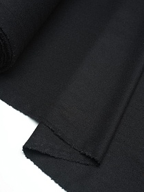 Шерсть костюмная Твид цв.Черный, ш.1.5м, шерсть-50%, п/э-50%, 240гр/м.кв