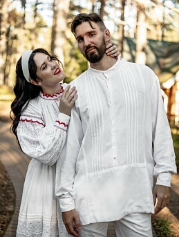 Свадебные наряды из Льна с вискозой