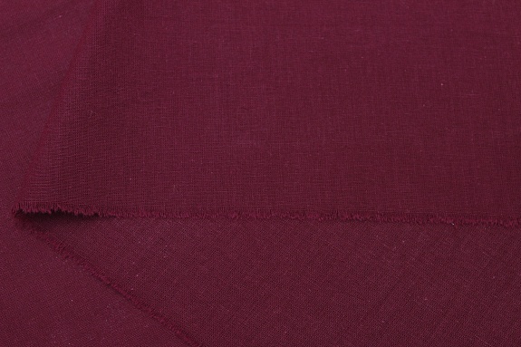 Поплин цв.Темный бордово-вишневый, ш.2.2м, хлопок-100%, 110гр/м.кв