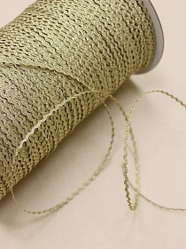 Вьюнчик цв.Бежевое золото, 3мм