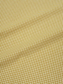 Вареный (стираный) хлопок "Мелкая клетка" цв.медово-желтый, ш.2.5м, хлопок-100%, 110гр/м.кв