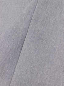 Вареный (стираный) хлопок цв.Пепельно-серый меланж, ш.2.50м, хлопок-100%, 125гр/м.кв