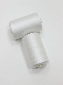 Нитки 2500 м,45ЛЛ, №0101, цв.белый