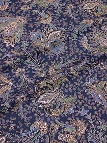 Перкаль "Сказка" цв.т.синий, ГОСТ, ш.1.5м, хлопок-100%, 130гр/м.кв