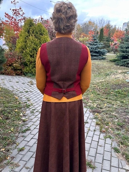 Костюм тройка из шерсти