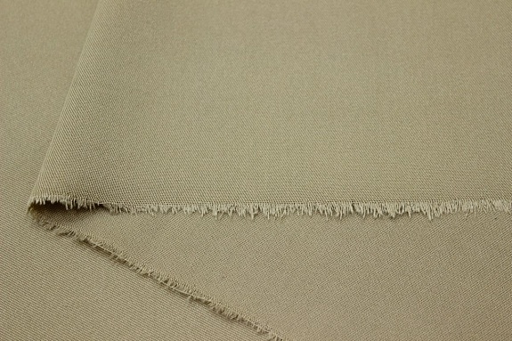 Плательная вискоза цв.Бежево-оливковый, ш.1.45м, вискоза-100%, 200гр/м.кв