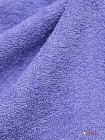 Махровая ткань цв.Яркий фиолетово-голубой, ш.1.5м, хлопок-100%, 350гр/м.кв