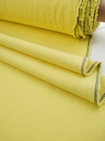 Крапива Рами (Ramie) с хлопком цв.Банановый, СОРТ2, ш.1.35м, крапива-50%, хл-50%