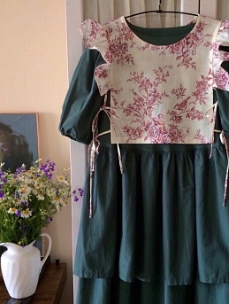 Манишка «Прованс» из полульна