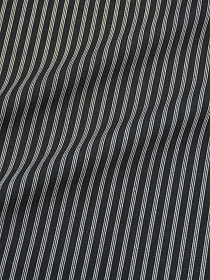 Пестрядь "Тройные полоски (5мм)" цв.черный, ш.1.5м, хлопок-100%, 110гр/м.кв