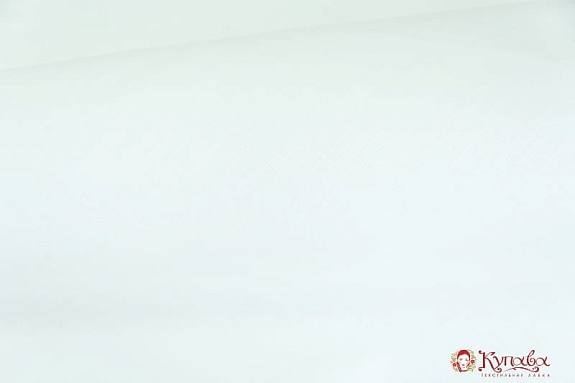 Полулен бельевой однотонный цв.Белый, шир.2.2м, лен-50%, хлопок-50%, 150гр/м.кв