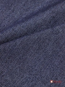 Плотная джинсовая ткань цв.Чернильно-синий, ш.1.5м, хлопок-95%,п/э-5%, 350гр/м.кв