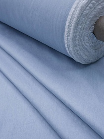 Сорочечная джинсовая ткань цв.Винтажно-голубой, ш.1.45м, хлопок-50%, вискоза-50%, 135гр/м.кв