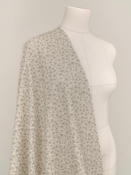 Теплый хлопок "Фиорелла" цв.молочно-кремовый, ш.1.5м, хлопок-100%, 160гр/м.кв