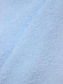 Махровая ткань цв.Бледно-голубой, ш.1.5м, хлопок-100%, 350гр/м.кв