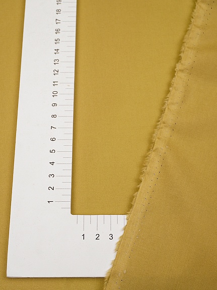Импортный хлопок цв.Золотисто-оливковый ш.1.55м, хлопок-100%, 115гр/м.кв