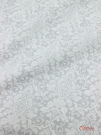 Рогожка "Вензель" цв.серый, ш.1.5м, хлопок-100%, 165гр/м.кв