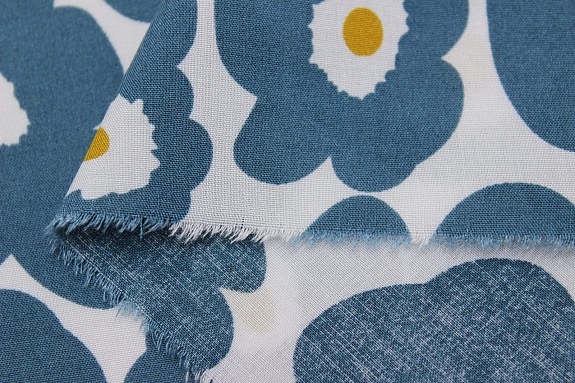 Штапель "Майя" цв.петроль, ш.1.45м, вискоза-100%, 90гр/м.кв