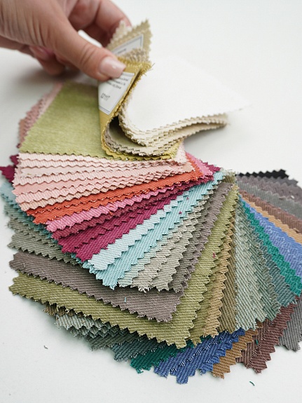 Комплект образцов "Джинс с ворсом" №1