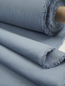 Микровельвет Мини цв.Серо-фиолетовая дымка, ш.1.5м, хлопок-100%, 140гр/м.кв