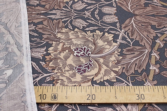 Сатин "Морис - цветы", (комп), ш.2.2м, хлопок-100%, 120гр/м.кв