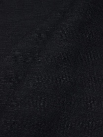 Лен с вискозой с эффектом мятости цв.Черный меланж, ш.1.4м, лен-53%, вискоза-47%, 195гр/м.кв