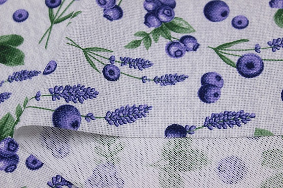 Рогожка "Черничка", ш.1.5м, хлопок-100%, 190гр/м.кв