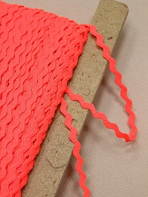 Вьюнчик цв.коралловый неон, 6мм