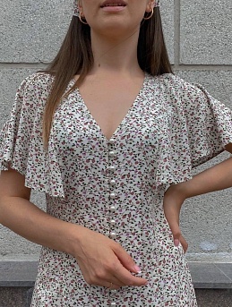 Платье из штапеля "Ажурный вьюнок" - МК по пошиву